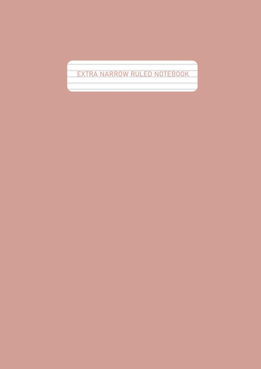 Extra Narrow Ruled Notebook: 5mm - A Thin Lined Journal With Extra Close Lines For Anyone With Tiny Writing-Large - ShopVlot