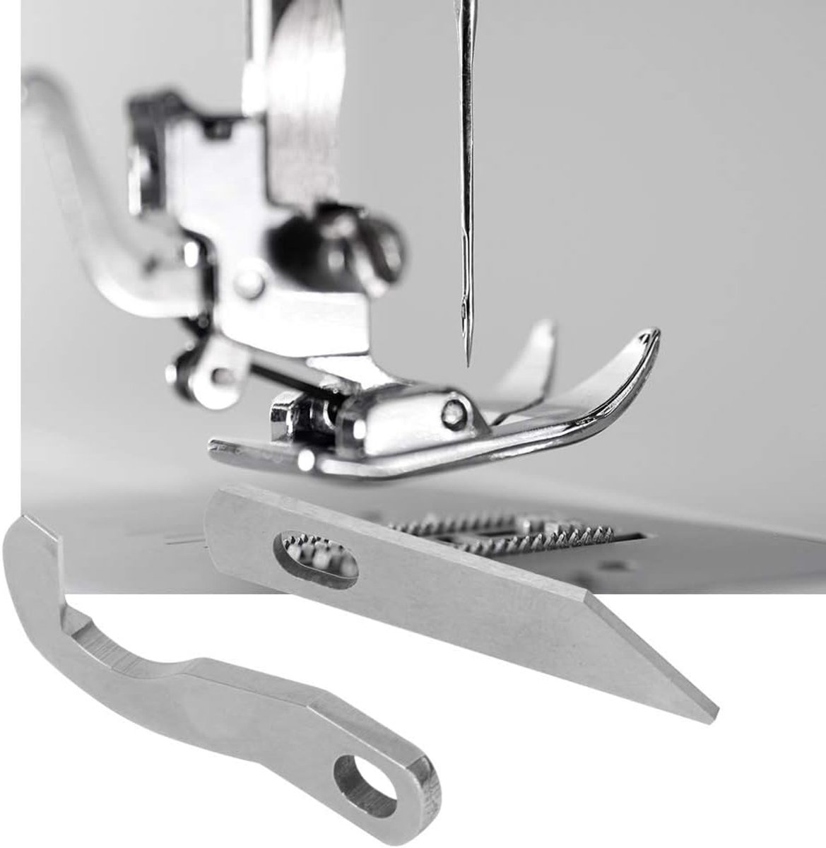 1034D Serger Messen Metalen Naaienhine Overlockmes Voor 0304D Bovenste Onderste Mes Xb0563001 X77683001