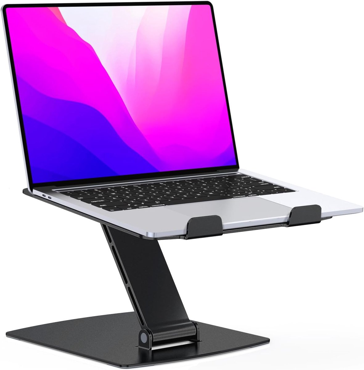 Opvouwbare Laptopstandaard - Ergonomische Aluminium Stand Compatibel Met MacBook Air Pro, XPS en Meer Laptops Van 10-16 Inch