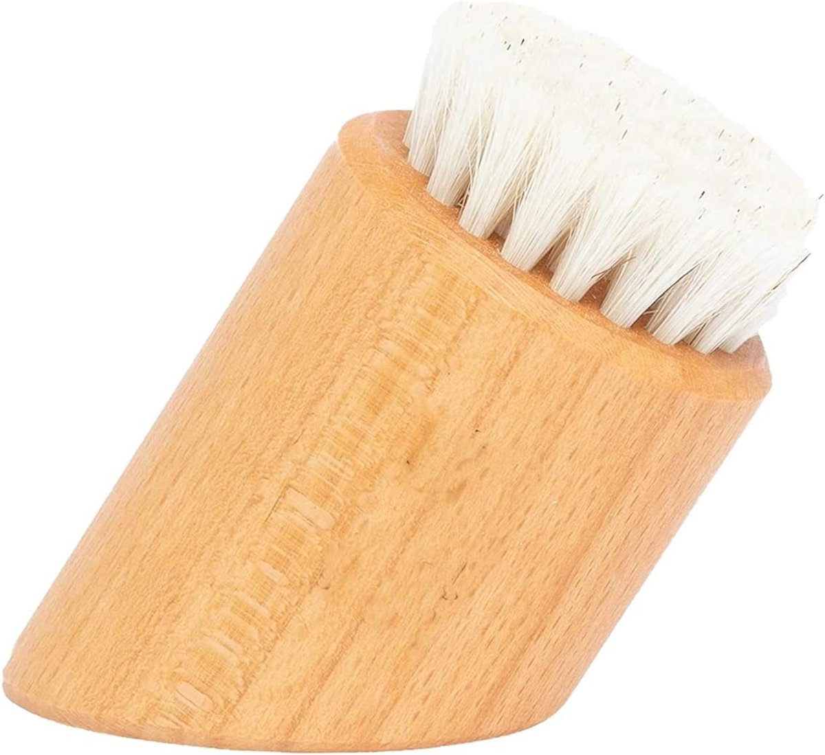 Gezichtsborstel voor droge borstels, massage van 100% natuurlijke borstels, droge borstels, massage, gezichtsreinigingsborstel van paardenhaar, beukenhout, peelingborstel, peelingreiniging
