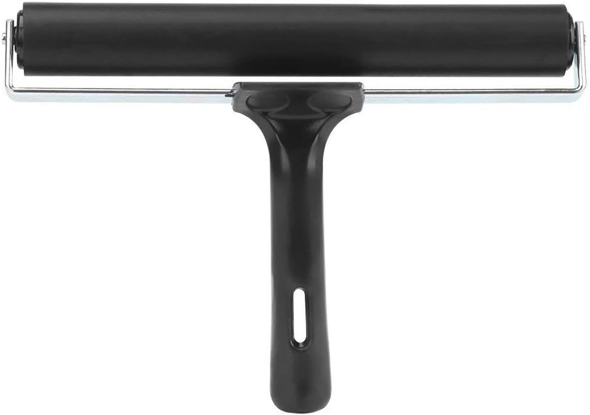 7,8 inch zachte rubberen brayer,Rubber Brayer Roller Paint Brush Ink Applicator Art Craft Olieverfschilderij Tool