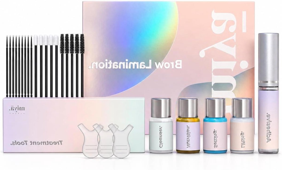 Wenkbrauwlamineerset - Brow lifting kit - Volle wenkbrauwen creëren - Resultaat tot 6 weken - Voor 6 behandelingen - Niet gespecificeerd