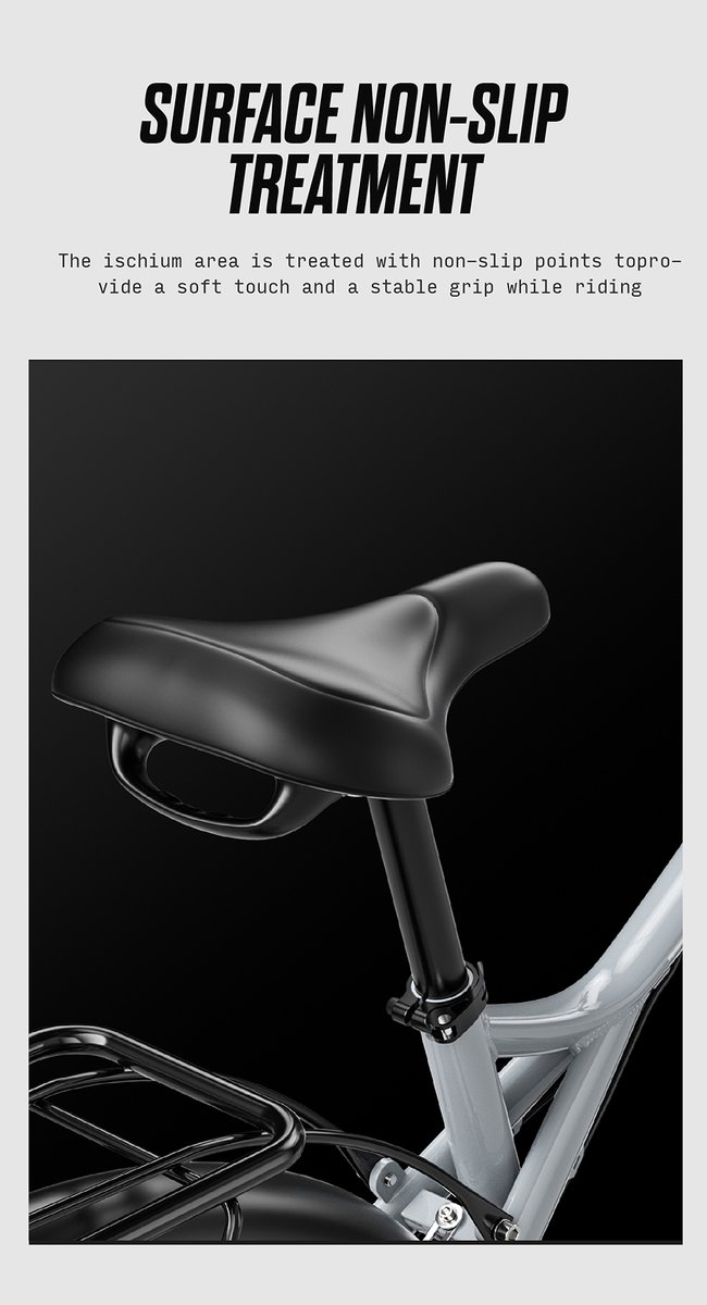 JOOBIKE JOO2 E-bike - 25 km/u - 29inch - 50km actieradius - 48V16Ah accu - grijs — afbeelding 4