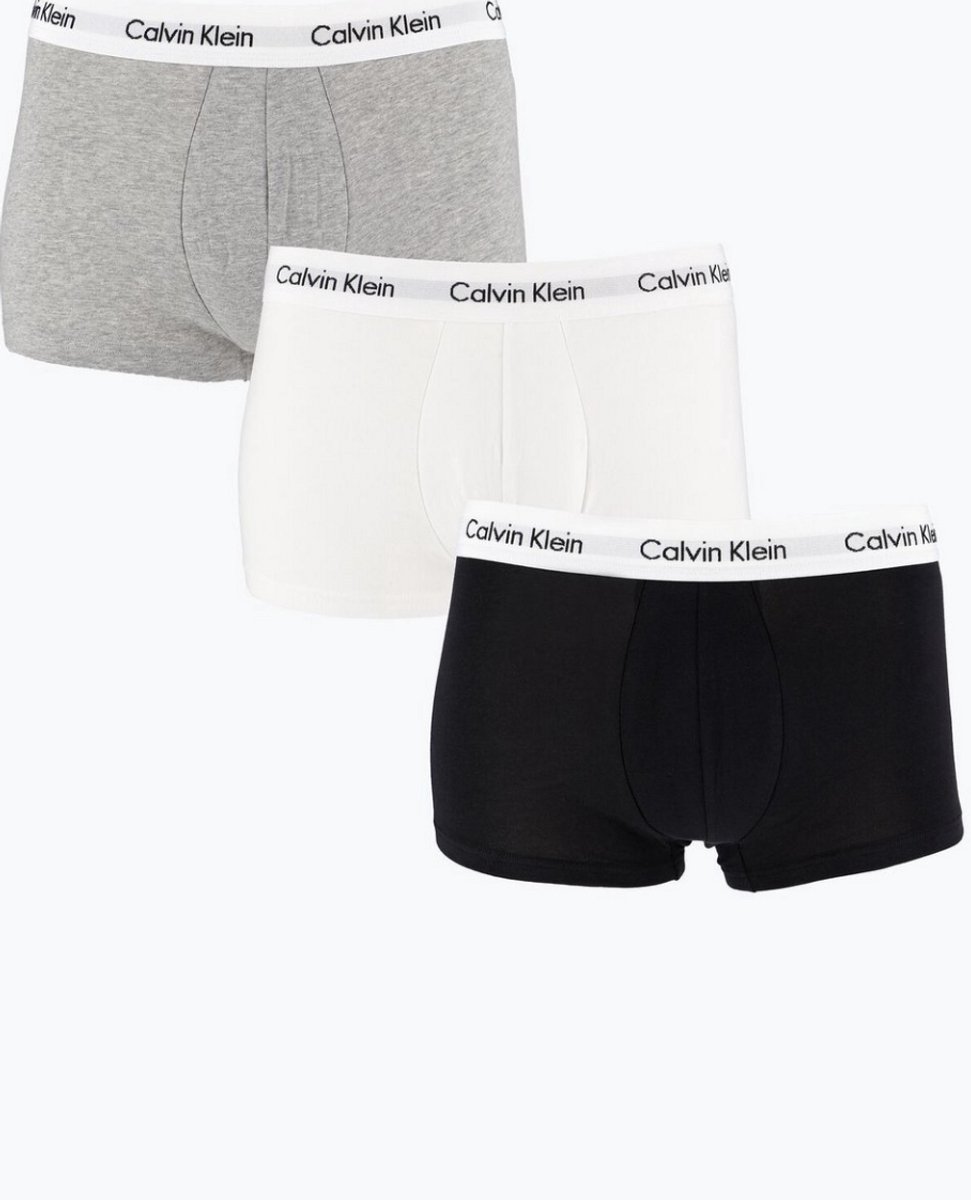 Calvin Klein Low Rise Trunk 3Pk - Boxershorts heren - Onderbroek heren - boxer