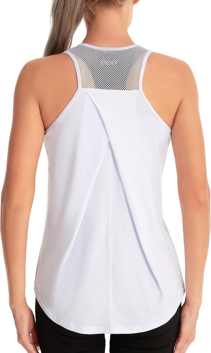 Sport Tanktop Mouwloze Lichte Fitness Top Yoga Tops