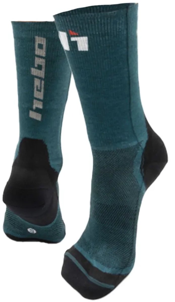 Hebo Calf Solid Sokken Groen EU 38-42 Man