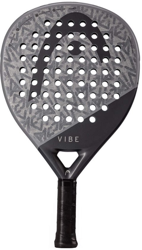 Padel racket - Head Vibe 2025 - Grijs/Zwart - Padelrackets Head - Heren & Vrouwen Padel racket - Head Vibe 2025 - Grijs/Zwart - Padelrackets Head - Heren & Vrouwen