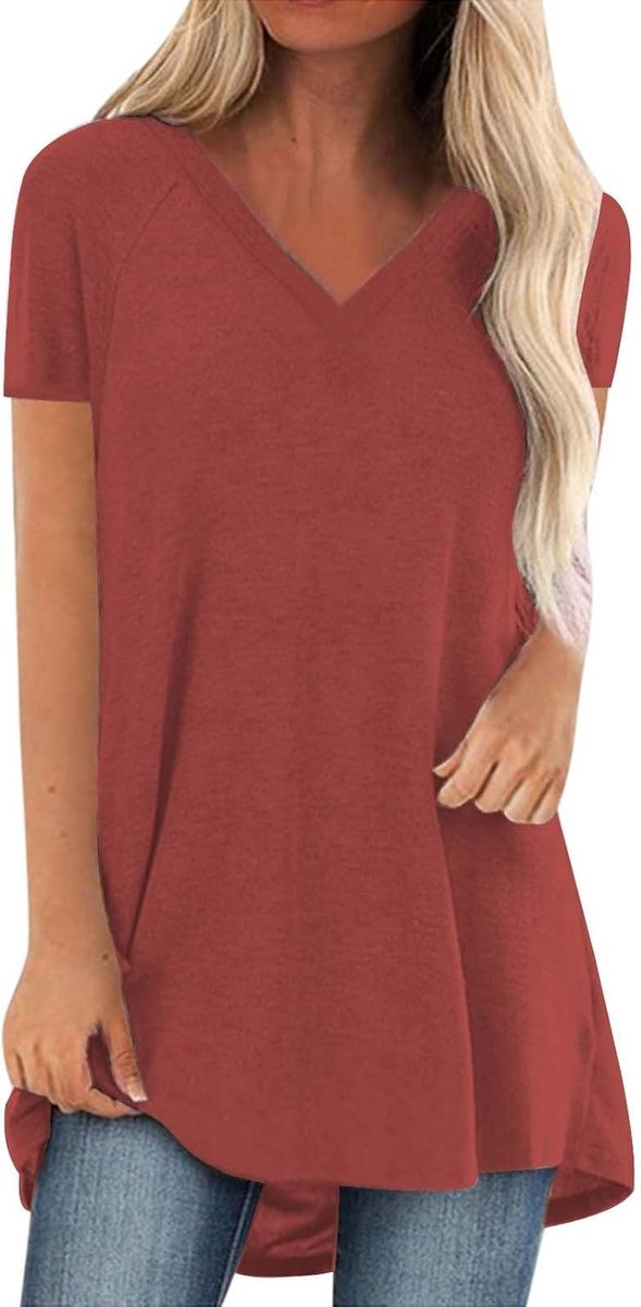 Oversized T-shirt met korte mouwen