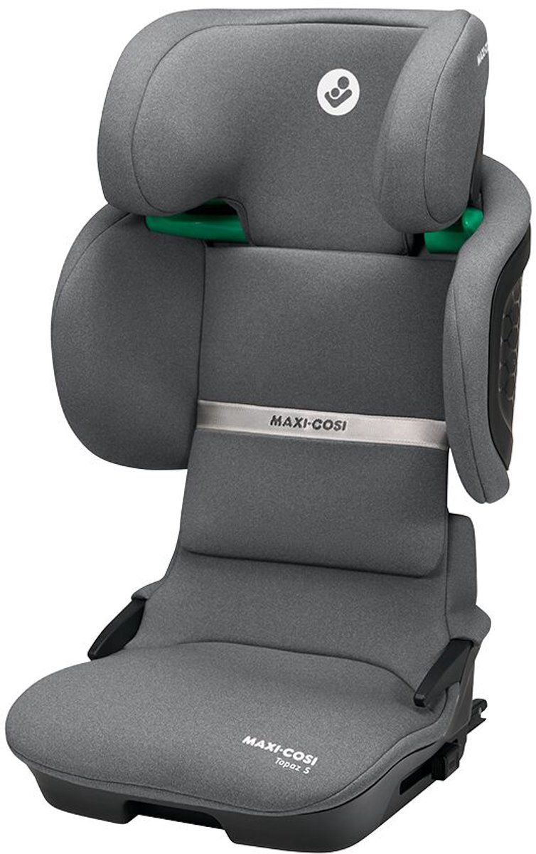 Maxi-Cosi Topaz S - Autostoel - Full Graphite - Vanaf 3.5 tot 12 jaar oud - Isofix