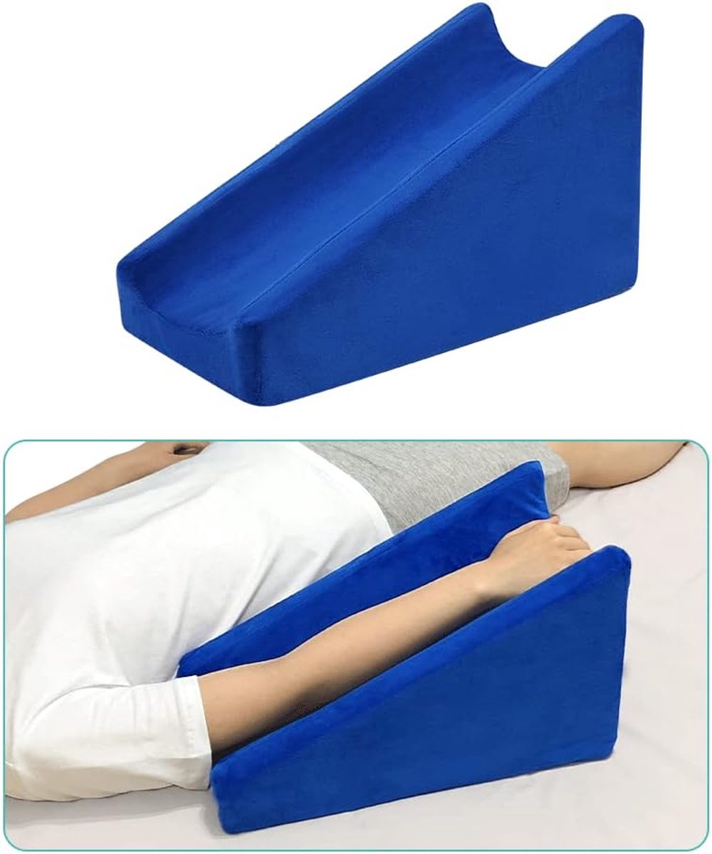 Kussen Ondersteuning voor Gebroken Arm Wedge Schuim Wedge Verhogend Kussen Na Operatie Verhoogd Arm Kussen voor Slapen Rolstoel Arm Pads Elleboog Kussen Chirurgische Herstel