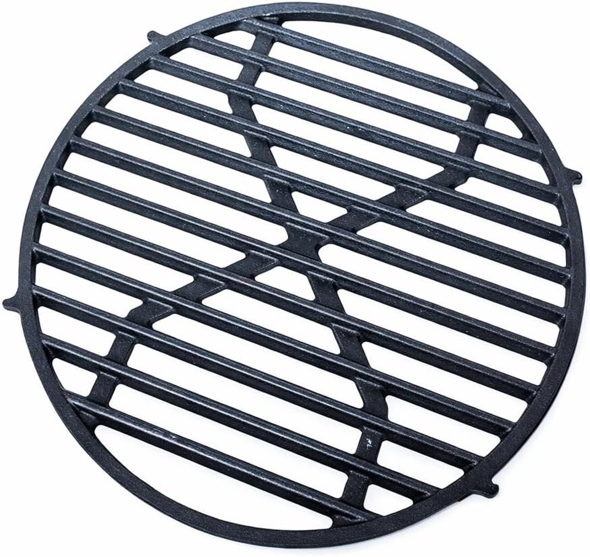 Gietijzeren rooster ca. 30 cm uitbreiding voor grillroosters met gat optimaal voor steak grillen