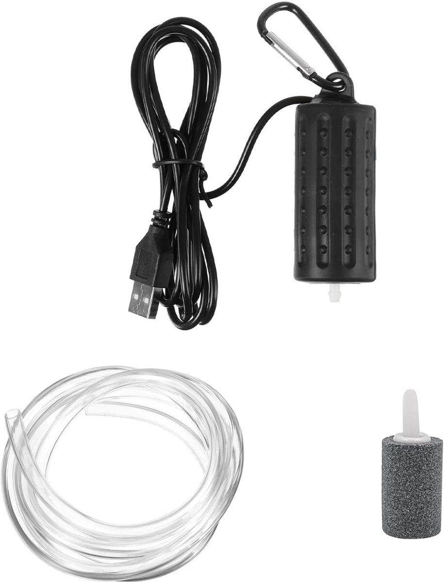 Luchtpomp Draagbare Mini USB Aquarium Aquarium Zuurstof Luchtpomp Mute Energiebesparende Benodigdheden Accessoires