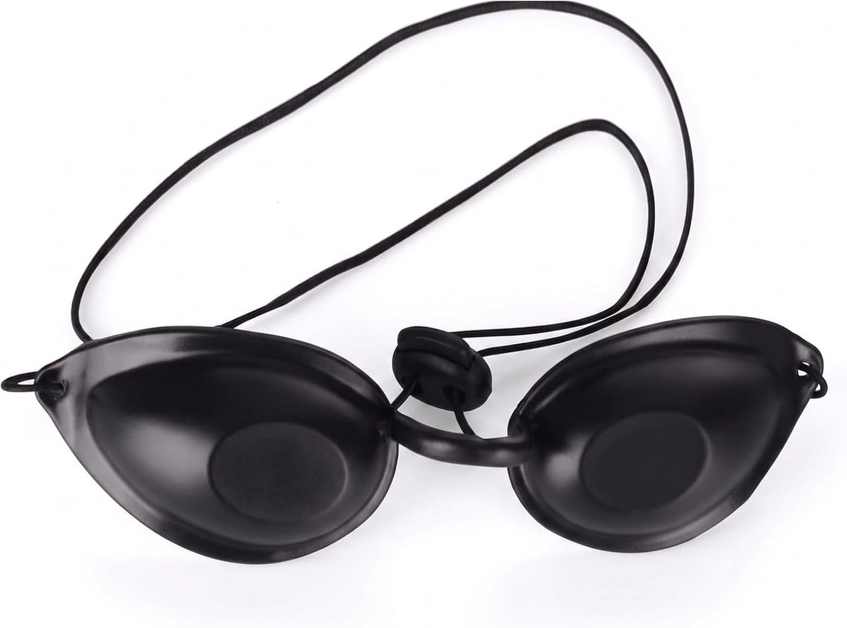 Oogmasker - Rood - Siliconen - Ergonomisch en Huidvriendelijk - Voor Schoonheidsbehandelingen