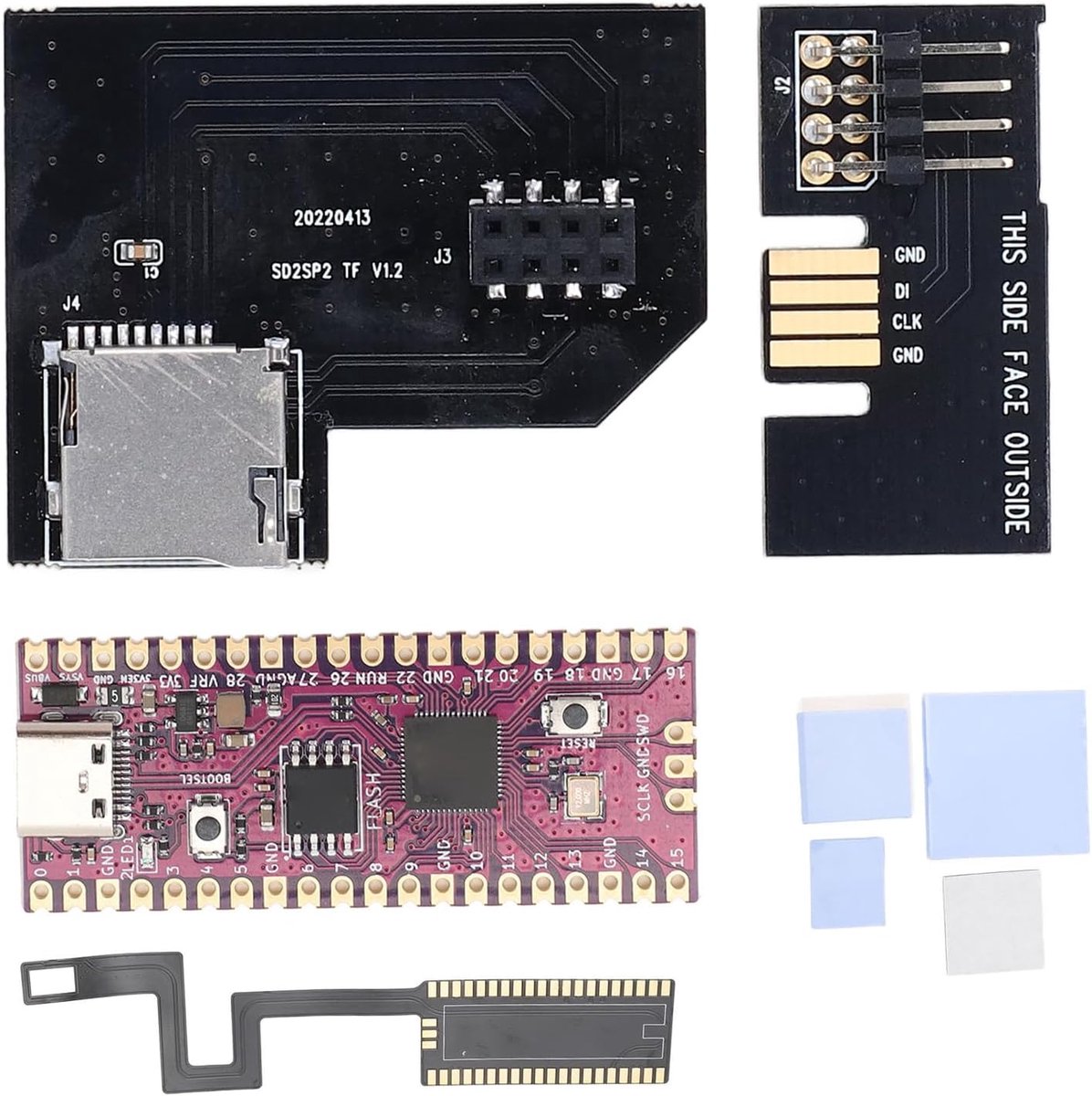 Starter Kit GC DOL 001 Console - RPi Picoboot - FPC flex kabel - Eenvoudig te solderen - ShopVlot