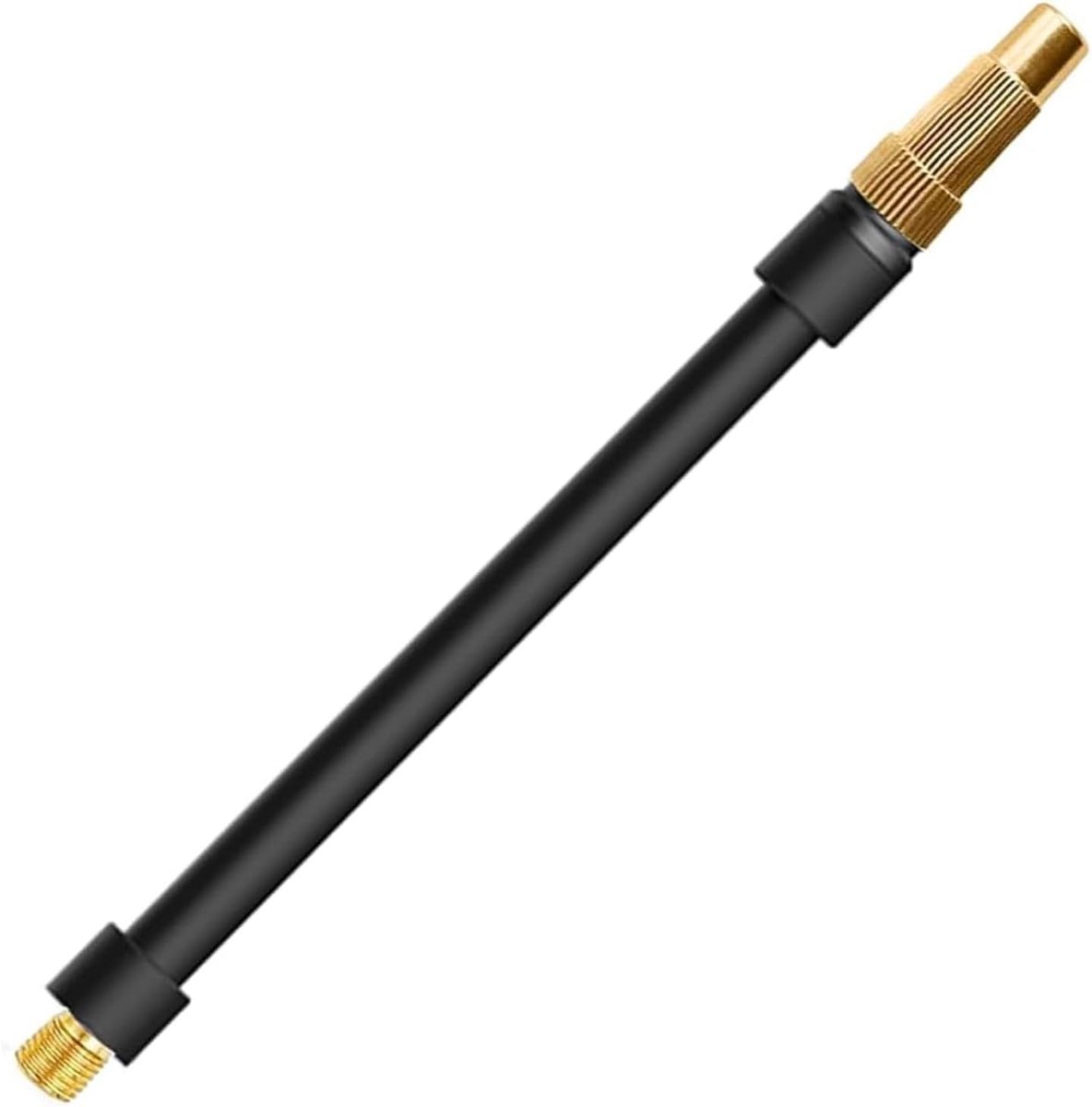 Slangverlenging van rubber, flexibel, 16 cm, voor autobanden, fiets, motorfiets