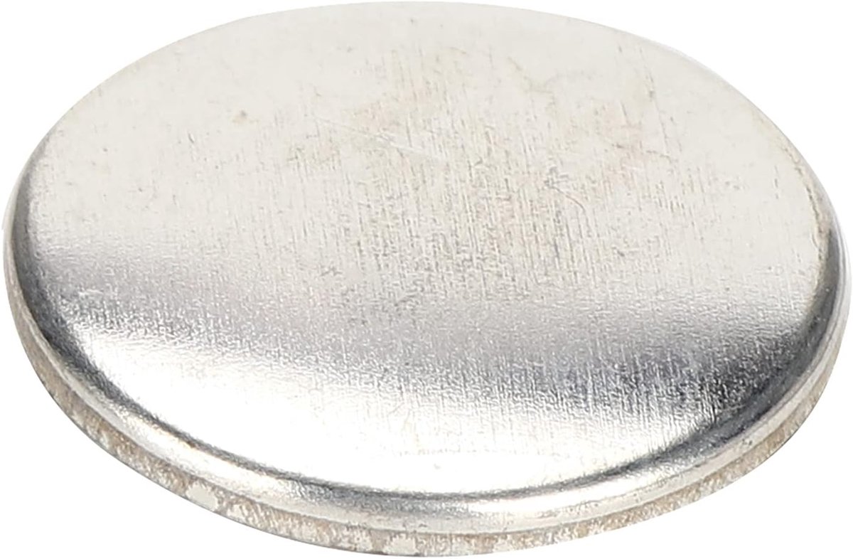 100 STKS Blikken Pinknoppen, met Badgeafdekking Transparante Pakking, Ronde Doorzichtige Knopbadgeset, voor Doe-het-broche/naamplaatje/knutselbenodigdheden (32MM metalen badges 100 sets)