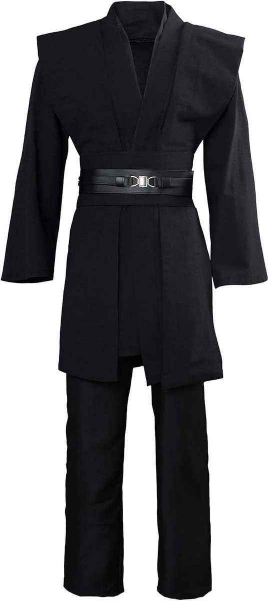 Tuniekkostuum voor heren, ridder met capuchon, uniform, cosplay, volledige Halloween-kostuumset