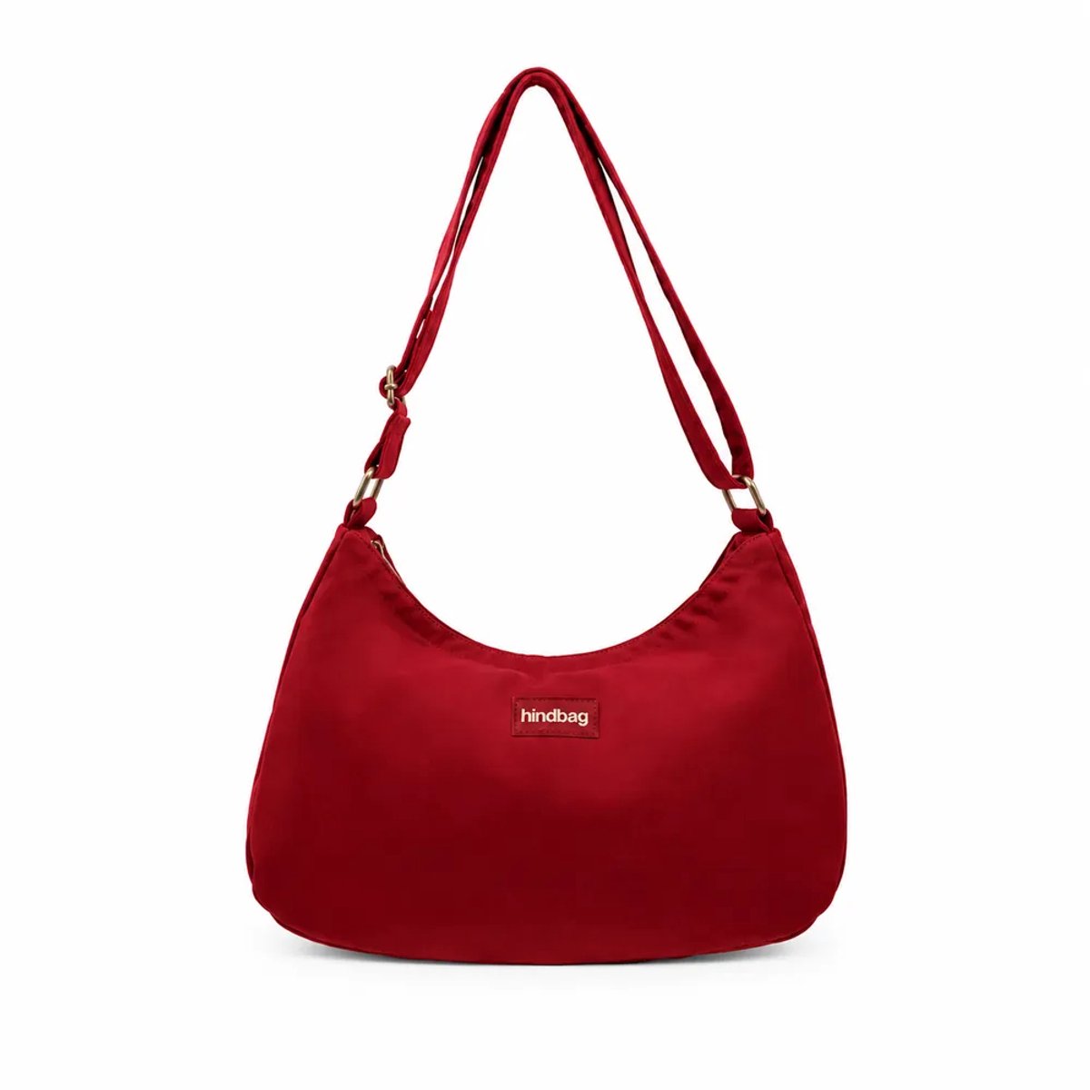 Hindbag handtas Rosa bordeaux - biologisch katoen