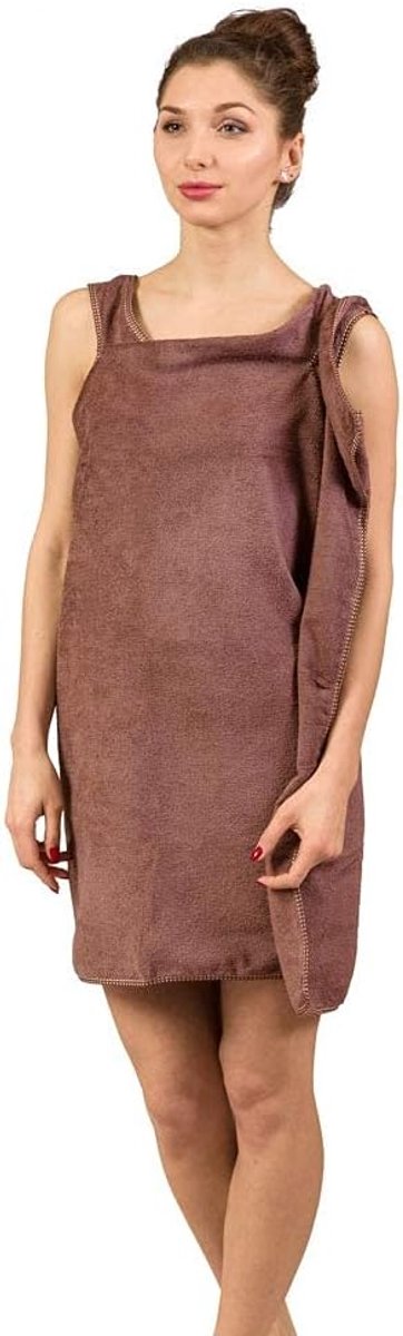 Froster badhanddoek, microvezel, bruin - ShopVlot