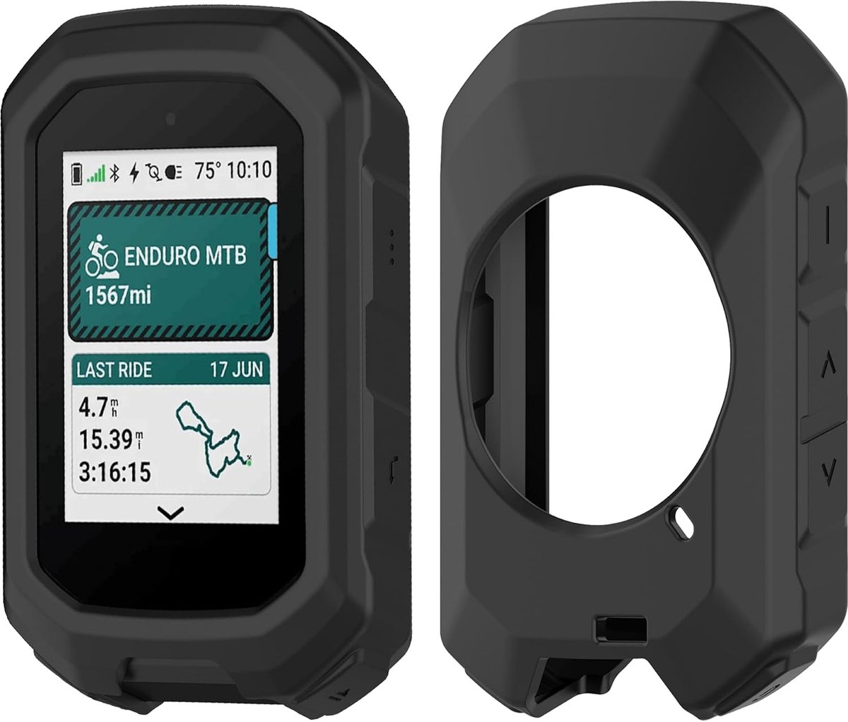 Mobiele telefoonhoes Edge MTB - Soft Liquid Silicone - Premium TPU - Bescherming tegen stof en vingerafdrukken - ShopVlot