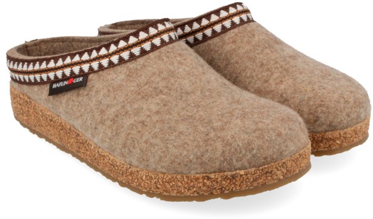Haflinger Grizzly lucky muil beige (Maat - 40, Kleur - Beige)
