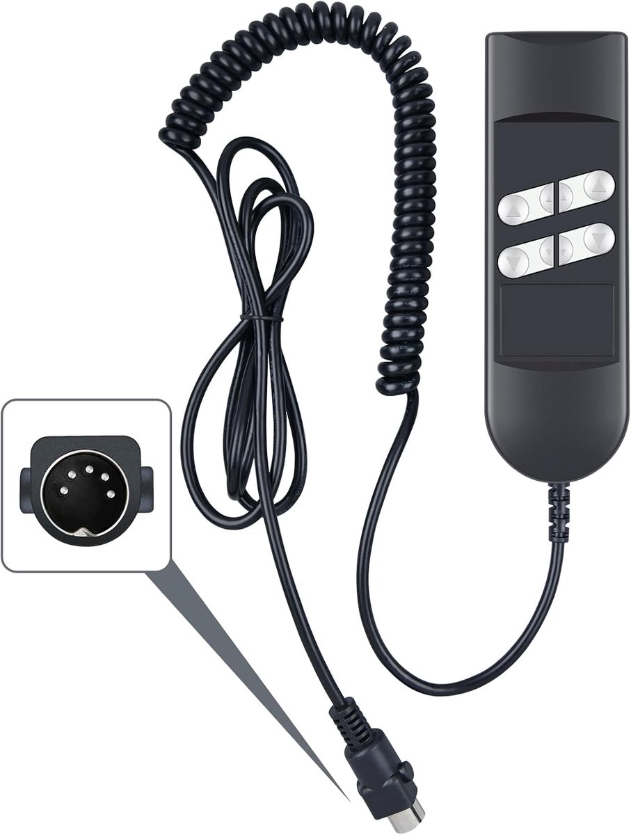 [1.5m Cable] Lift Chair Remote Control Replacement Compatible with Electric Lift Chair, Head Office Chair, Reclining - ShopVlot
