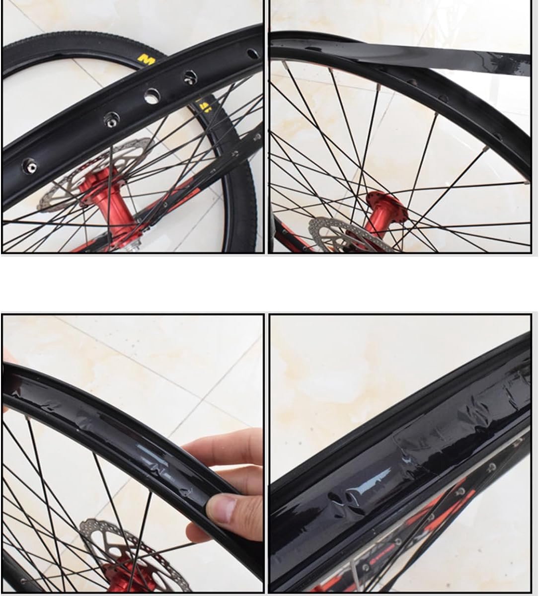 700c Velgenband voor fietsen, zelfklevend en zonder resten, rol van 10 m