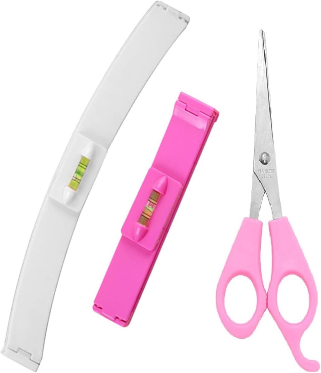 3-delig haarsnijgereedschap, professionele doe-het-zelf haarstyling nauwkeurig haarsnijgereedschap voor lagen, snor en gespleten uiteinden, lokkensnijgereedschap, voor kinderen en