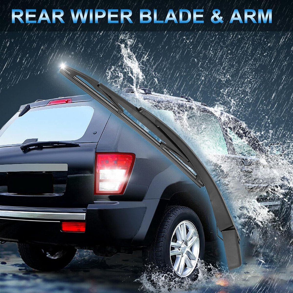 Achterruitenwisser Achterruit Wisserarm Blade Set 6405V5 Vervanging Voor Peugeot 107 2005-2017