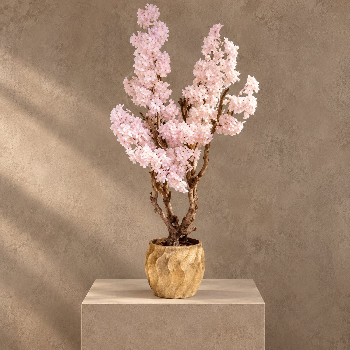 Seta Fiori Kunstbloesemboom roze 110 cm – Fluffy – Seta Fiori