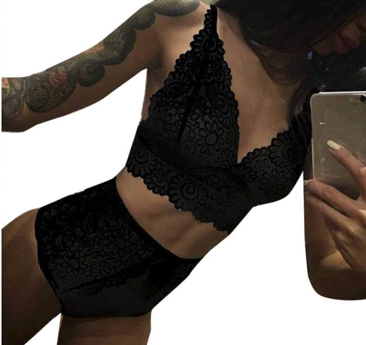 Kleding Sexy Vrouwen Kostuums Lingerie Kanten Beha Slipje Ondergoed Verleiding Erotische Porno Dames Nachtkleding Set