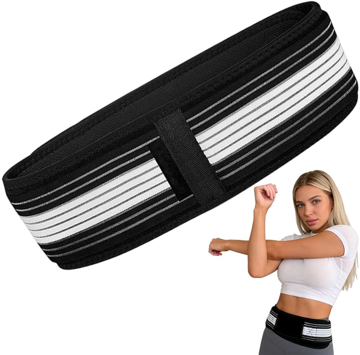 ZRNS® Rugband Onderrug - Rugbrace - Rug Corrector - Houding Correctie - Ademend