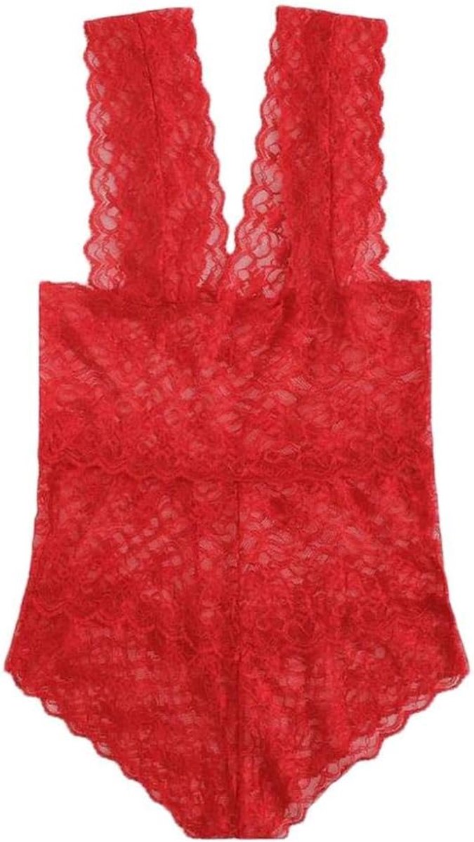 Babydolls, nachtjaponnen & negligés Erotische Lingerie Vrouwen Kant Transparant Sexy Ondergoed Sexy Lingerie Kanten Sling Verleiding
