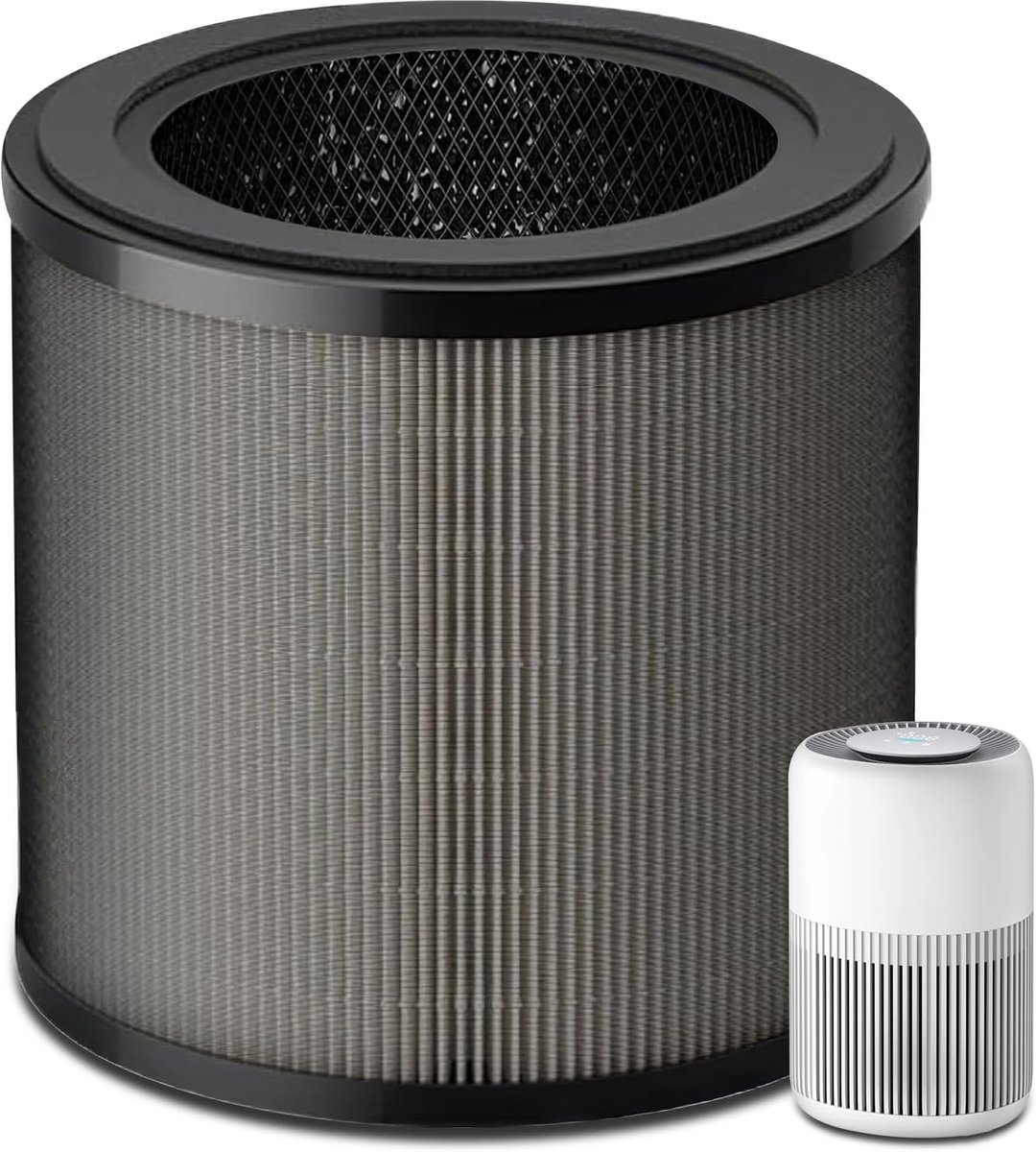 Filter voor Philips 900-serie, FY0910 vervangingsfilter voor AC0950 en AC0951 luchtreiniger, 3-in-1 HEPA NanoProtect H13 + actieve kool + vezellaag, FY0910/30