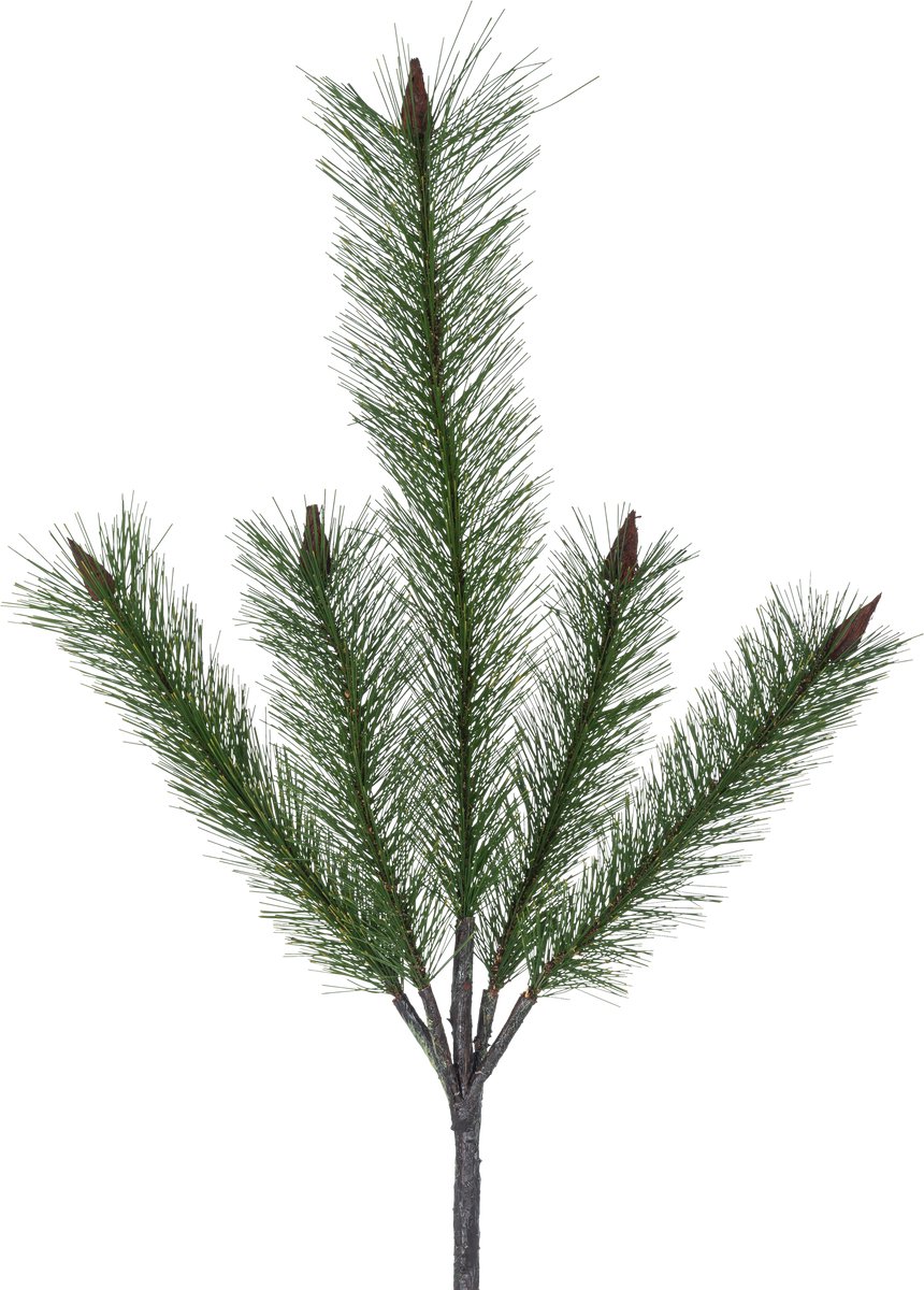 Easyplants | Kunsttak Den 93 cm groen | Zijde | Nepbloemen | groen | Onderhoudsvrij | Kant-en-klaar