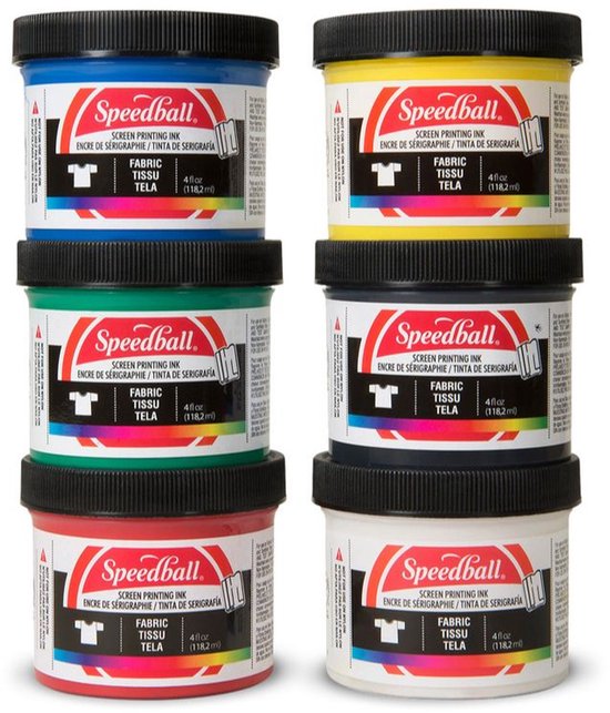 Starter set fabric screen printing - Speedball | bol