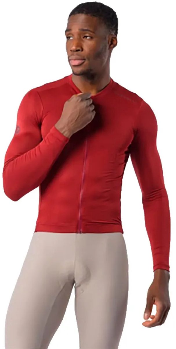 Castelli Espresso 2 Trui Met Lange Mouwen Rood S Man