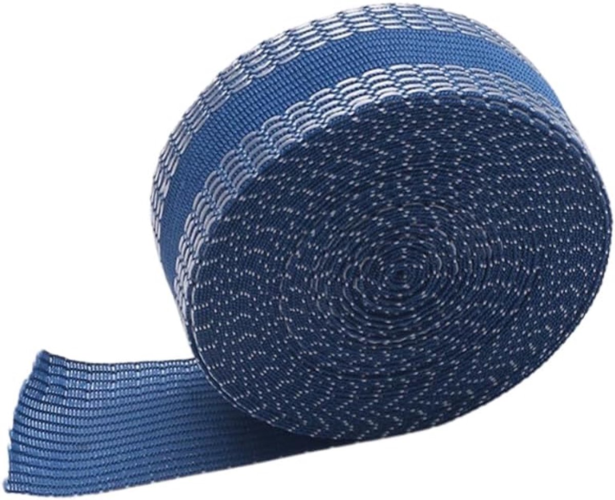 5 m zoomband om op te strijken, broekband, zelfklevende zoomband, strijkband, strijkband, jeansbroeklengte inkorten, zoomband voor doe-het-zelf kunsthandwerk, zomen, jeans, rokken, blauw