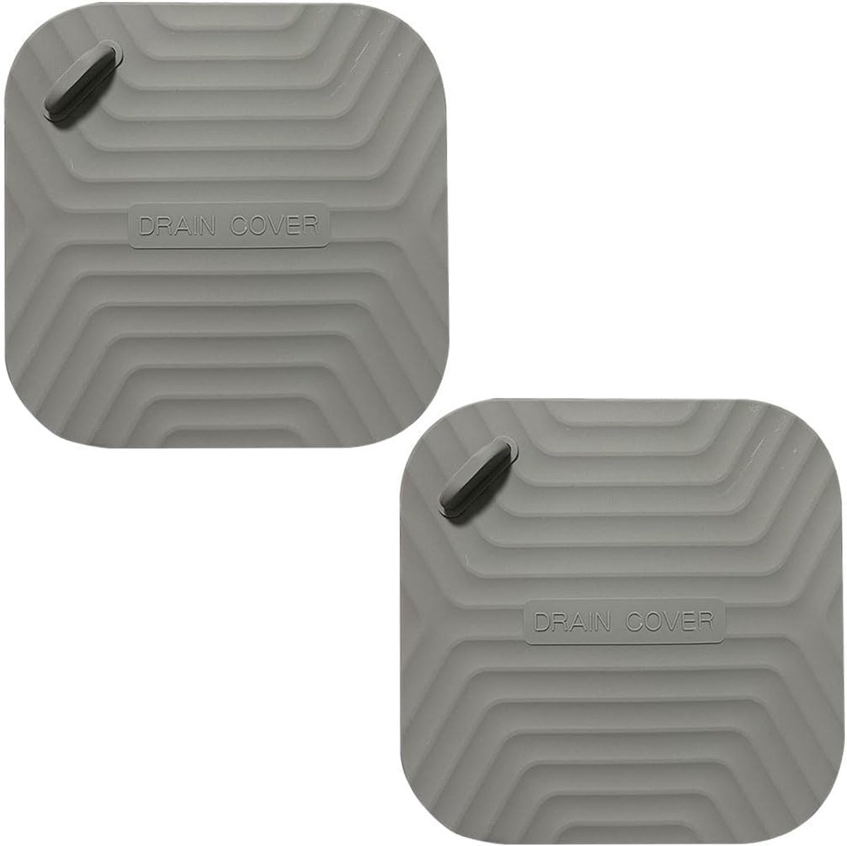 2 stuks, siliconen deksel voor doucheafvoer, stop voor badkuip, douche of keuken, voorkomt slechte geuren of kakkerlakken, 15 cm.