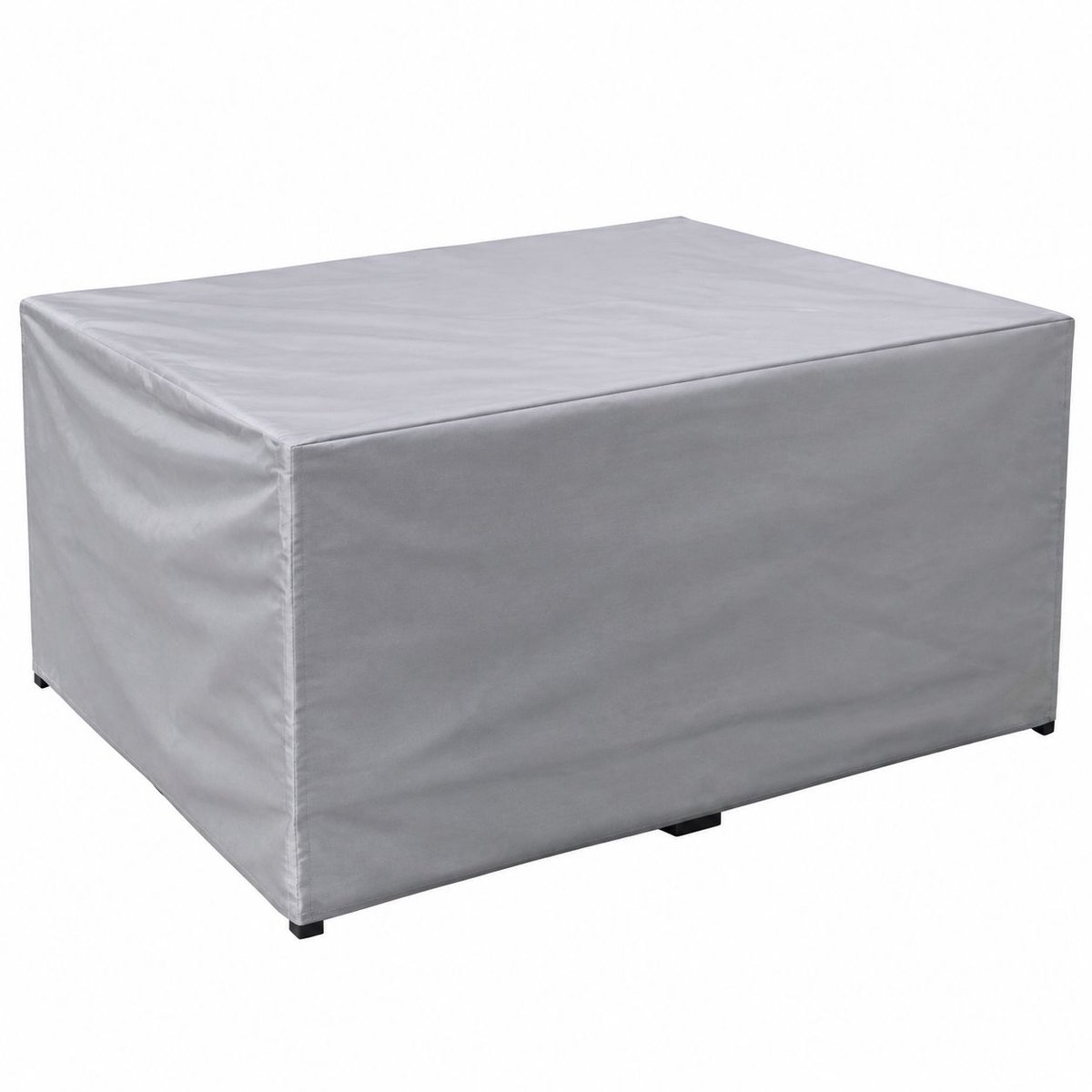 VHV - Tuinmeubelhoes - Waterdicht - 160 x 80 cm - Zilver - Rechthoekige zithoes - Rechthoekige tuintafelhoes - UV-bescherming