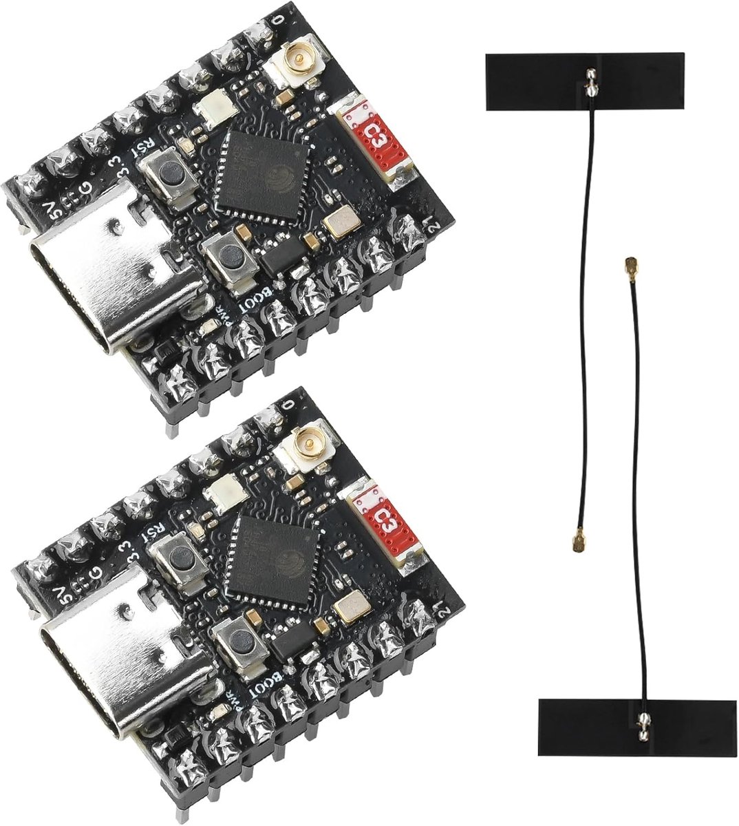 diymore 2STK for ESP32-C3 Super Mini for ESP32-C3 Development Board Mini Supports WiFi Bluetooth With IPEX Antenna - ShopVlot