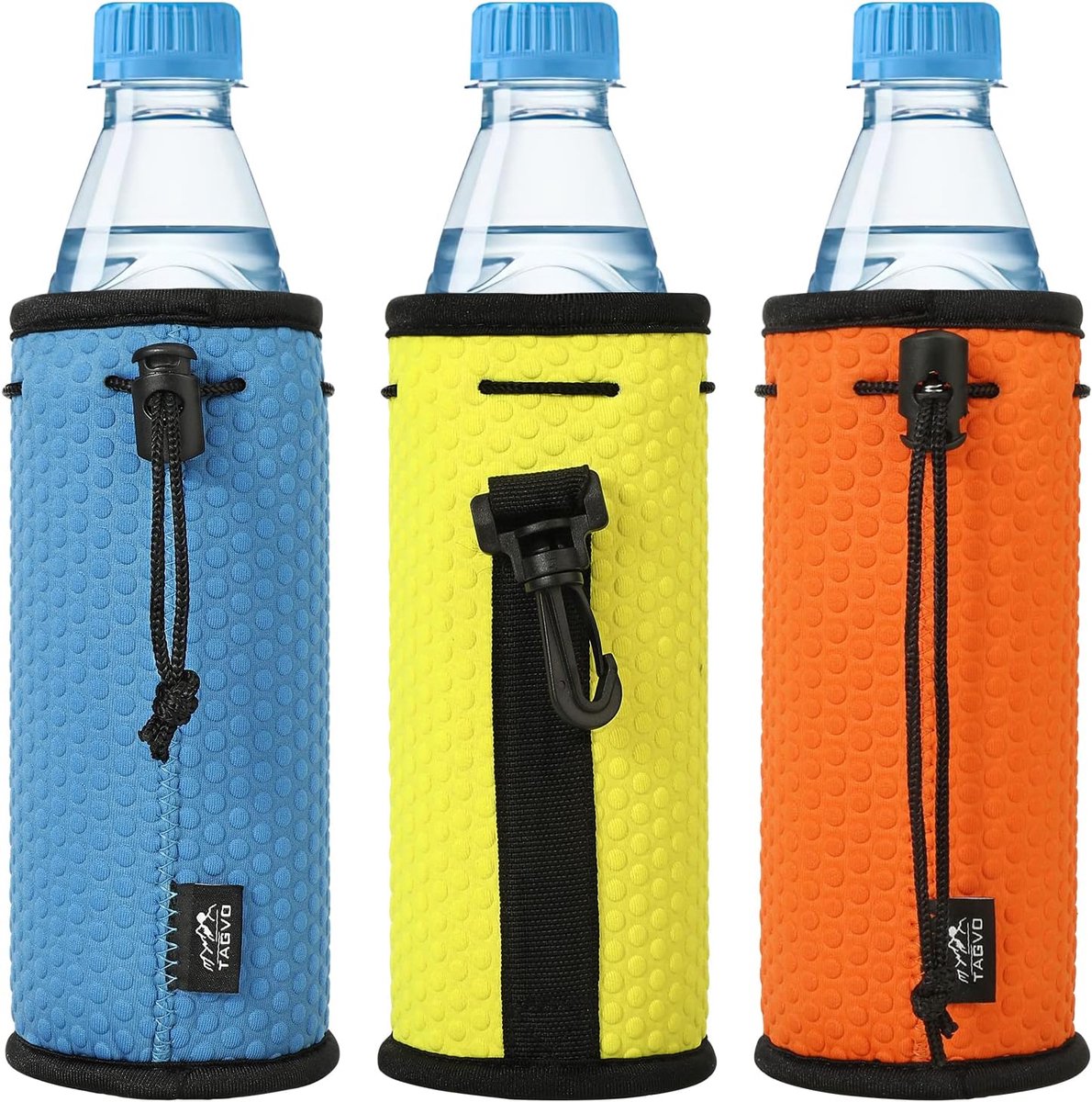 Can cooler sleeves 3 pack - neopreen met lanyard - non-slip ontwerp - houdt drankjes langer koud - ShopVlot