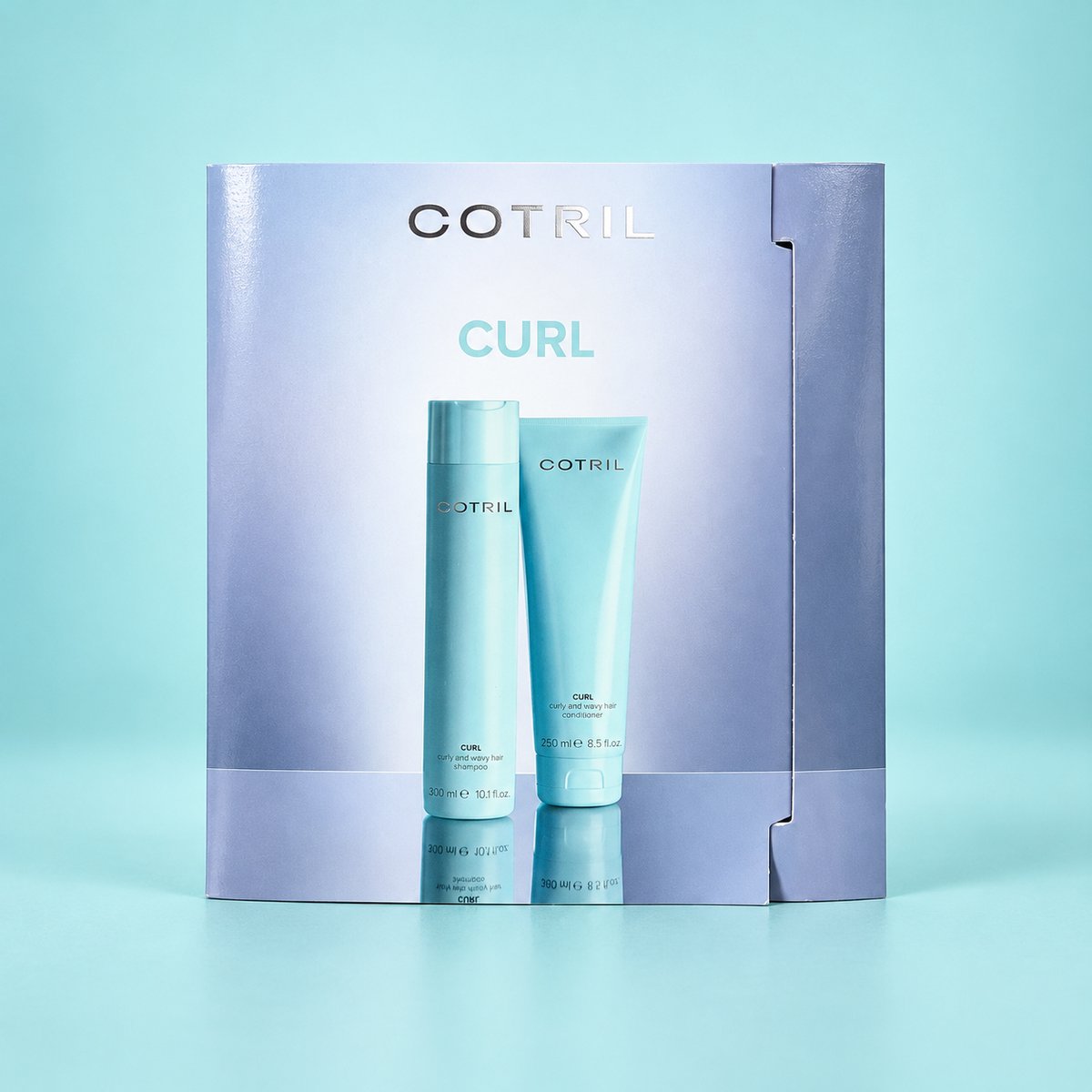 Cotril - Curl - Curly and Wavy Hair Shampoo & Conditioner - 2x15ml