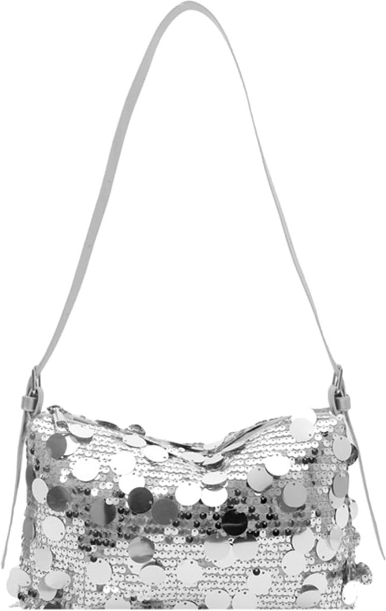 Handtas met pailletten voor dames, avondtas, glanzend, handtas met pailletten, voor bruiloften, feesten, reizen - ShopVlot