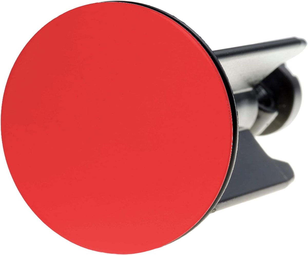 Stopper rood, geschikt voor alle gangbare wastafels, hoge kwaliteit ✶✶✶✶✶