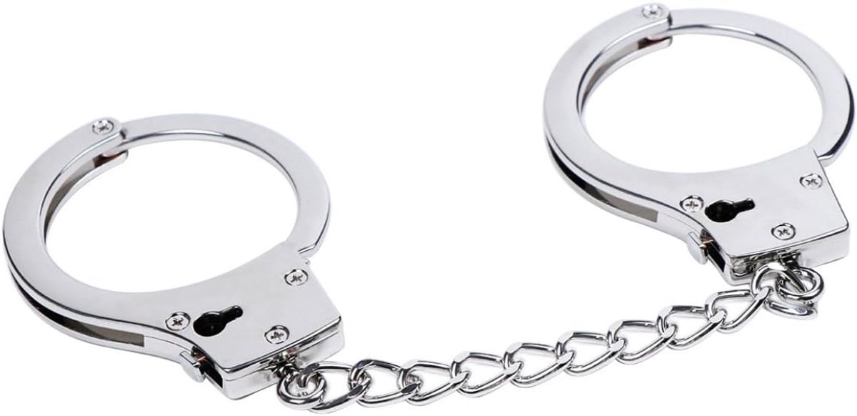 Handboeien van staal, zware veiligheidshandboeien, robuuste standaard handboeien