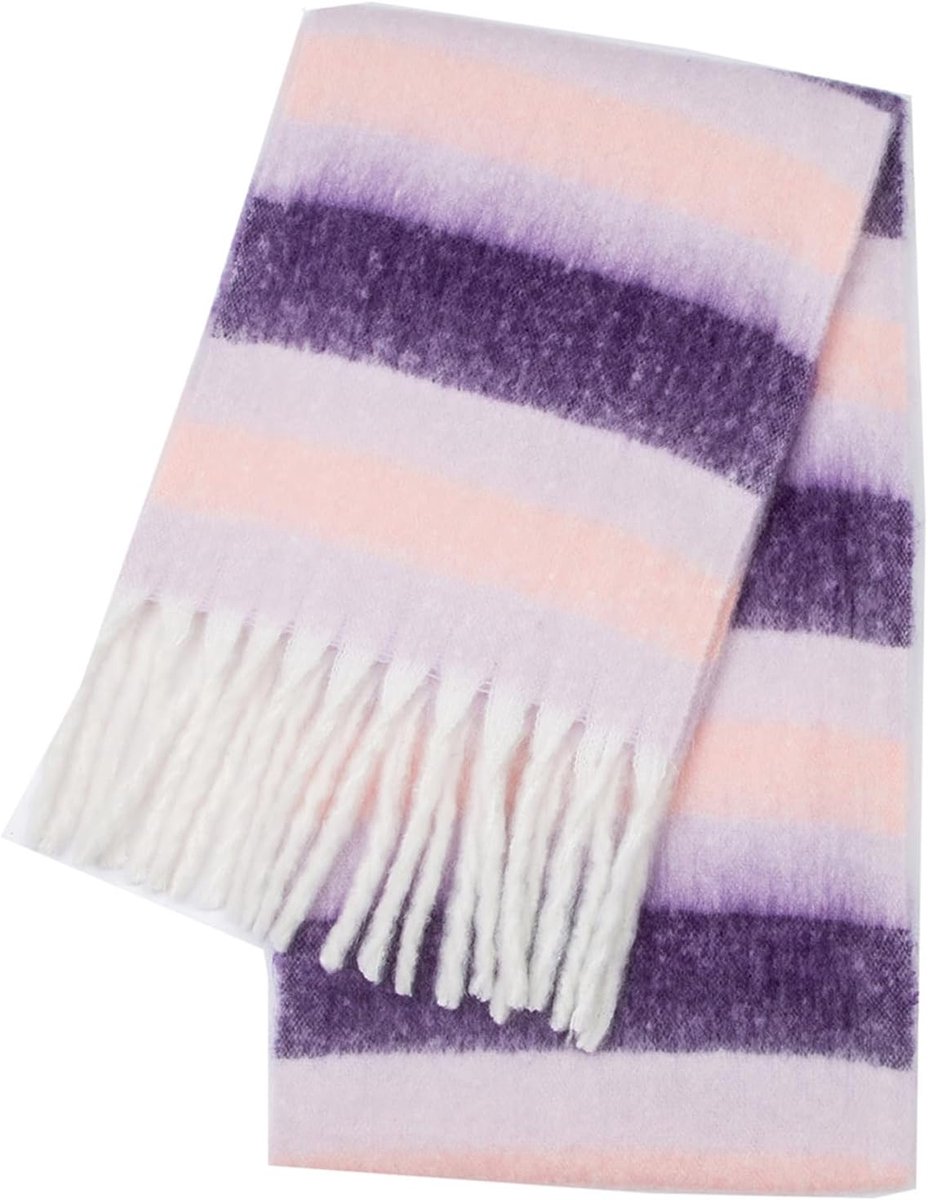 Dames sjaal warm dichte baardkleur vier-vaks sjaal herfst winter verdikt dubbelzijdig geruit vrouwen halsdoek deken sjaal hals poncho cape