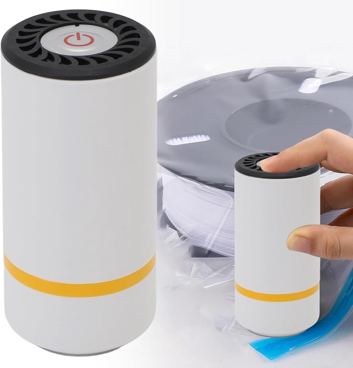Elektrische Vacuümpomp voor Filament, USB Oplaadbare Luchtpomp voor Vacuümzakken, Automatische Luchtpomp, 3D-printer Filament Vacuümzak Opslag