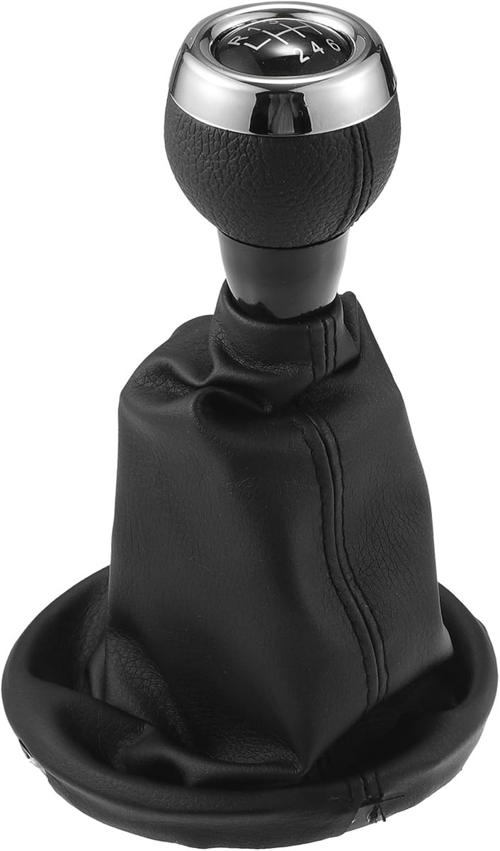 6 Speed Versnellingspook Met Stofkap Voor Mini Cooper R56 2006-2012 / Voorste Schakelpook/Duurzaam Plastic / 1 Stuk Zwart