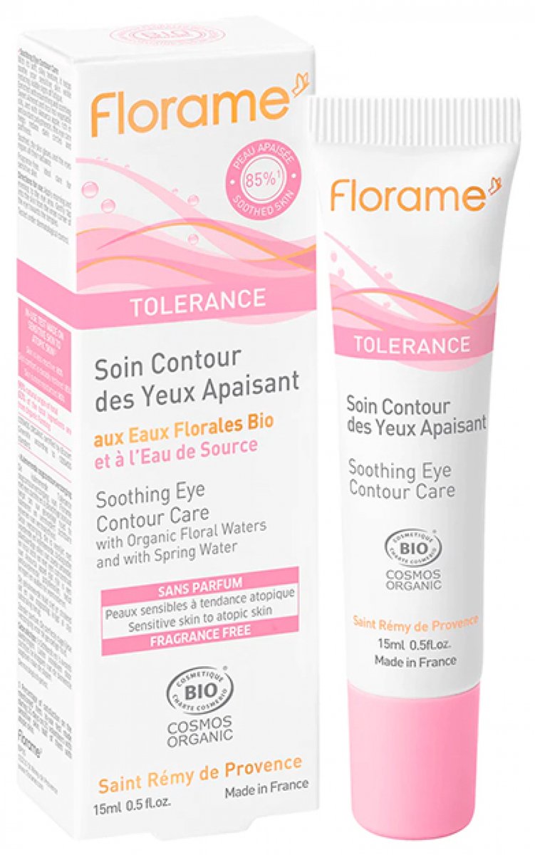 Florame Tolérance Kalmerende Oogcontourverzorging Bio 15 ml